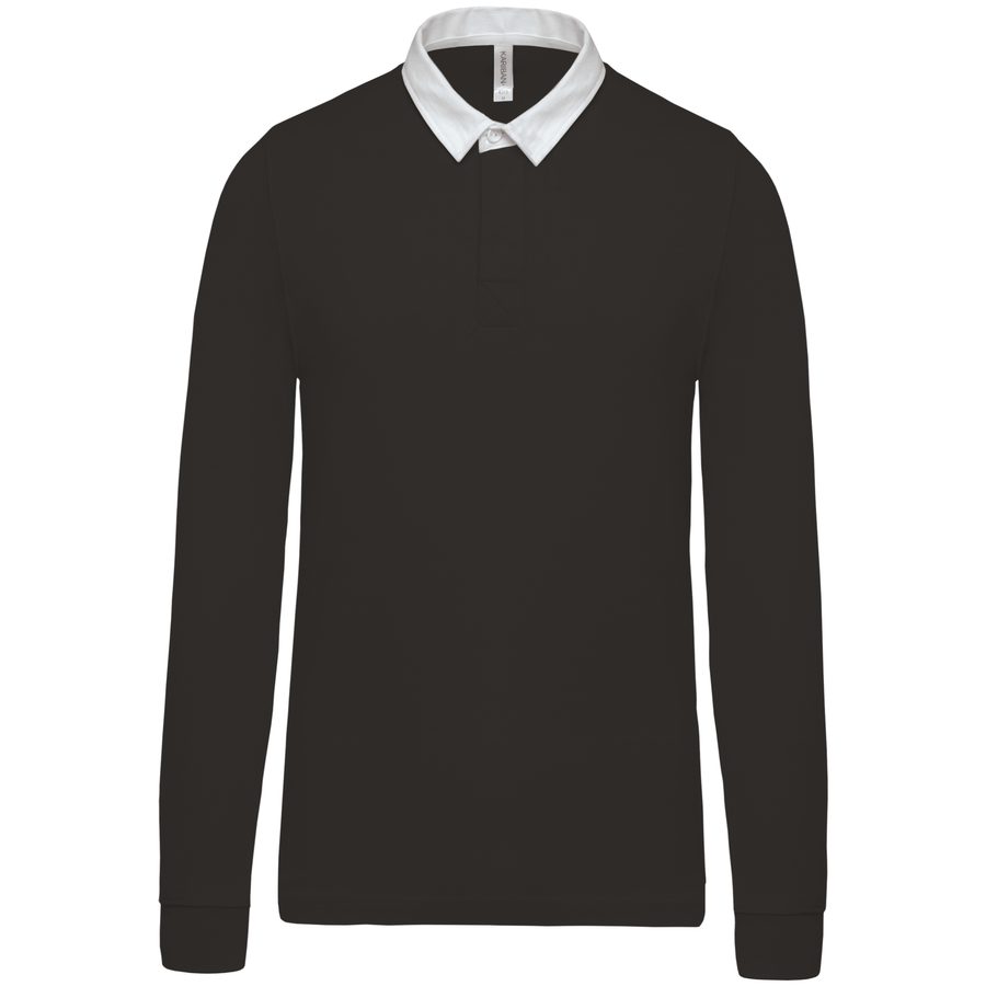 Kariban Rugby-Polohemd K213 bedrucken