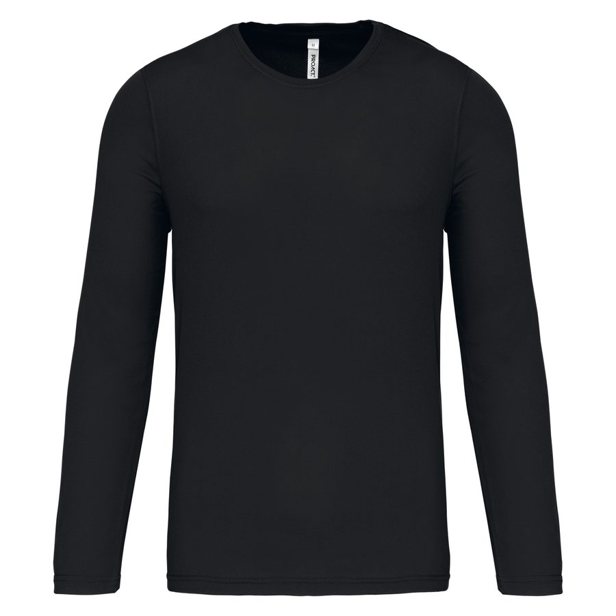 Proact Herren Basic Sport Funktionsshirt Langarm PA443 bedrucken