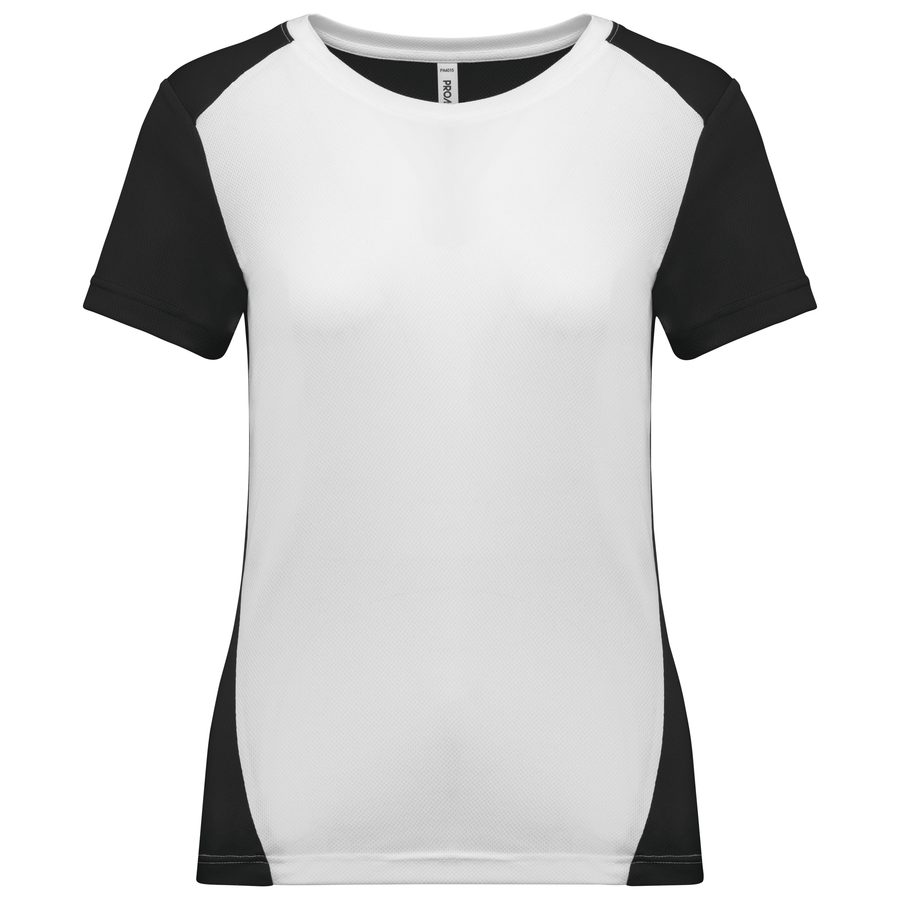 Proact Zweifarbiges Damen-Sport-T-Shirt PA4015 bedrucken