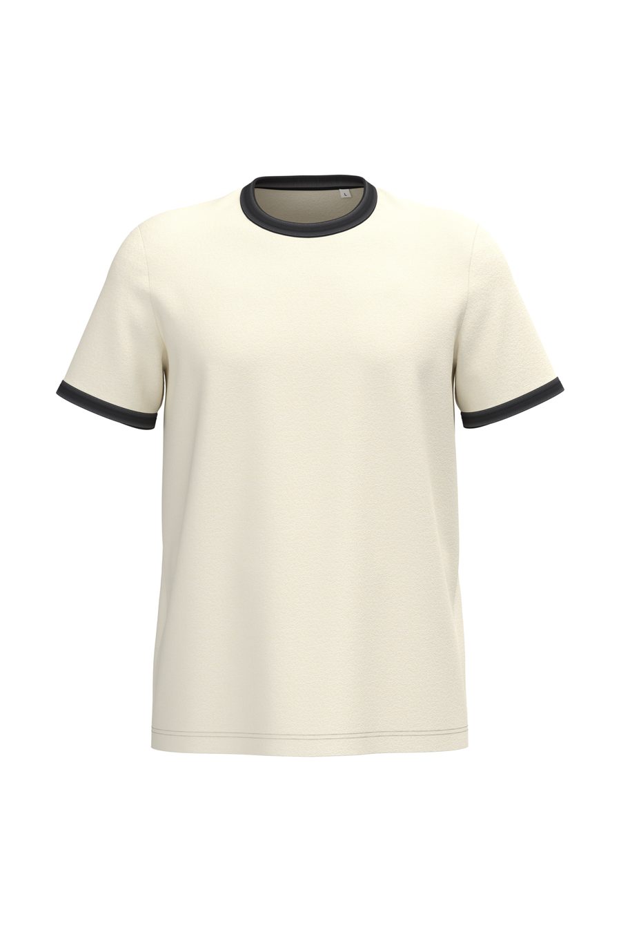 Native Spirit Ringer-T-Shirt mit kontrastierenden Kanten und verwaschenem Effekt für Herren NS360 bedrucken