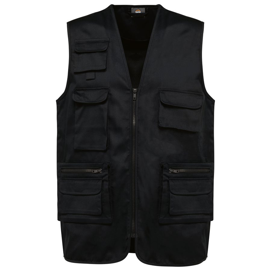 WK Gefütterte Unisex-Weste aus Baumwollpolyester WK609 bedrucken