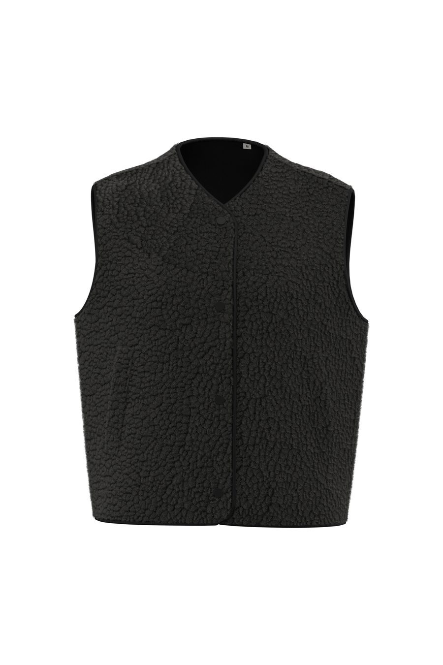 Spasso Ärmellose Sherpa-Jacke für Damen SP604 bedrucken