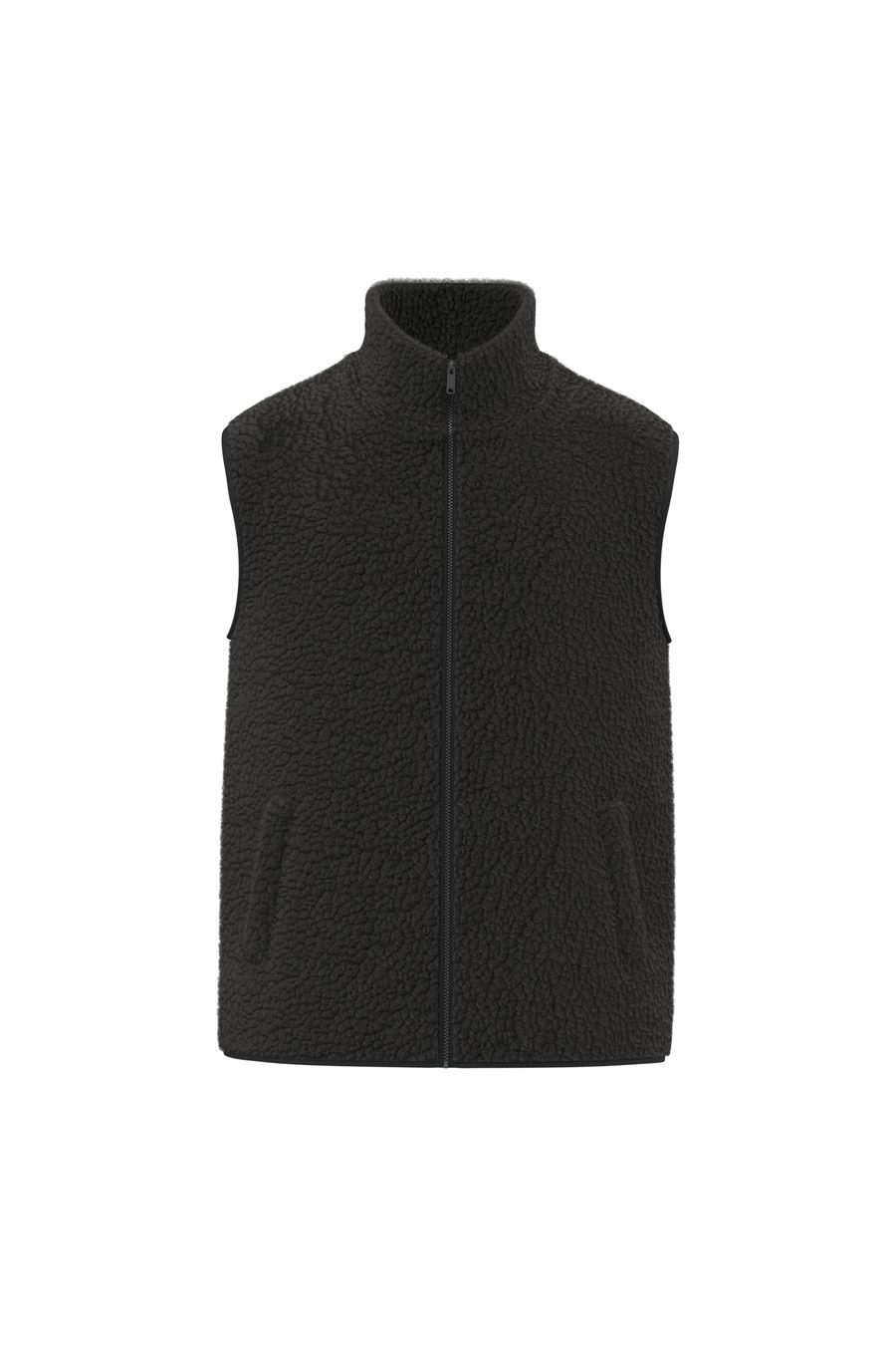 Spasso Ärmellose Sherpa-Jacke für Herren SP603 bedrucken