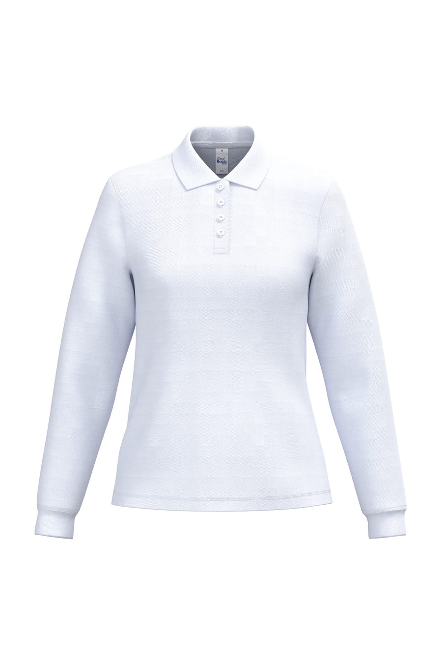 iDeal Basic Brand LSL Damen Piqué-Poloshirt IB291 bedrucken
