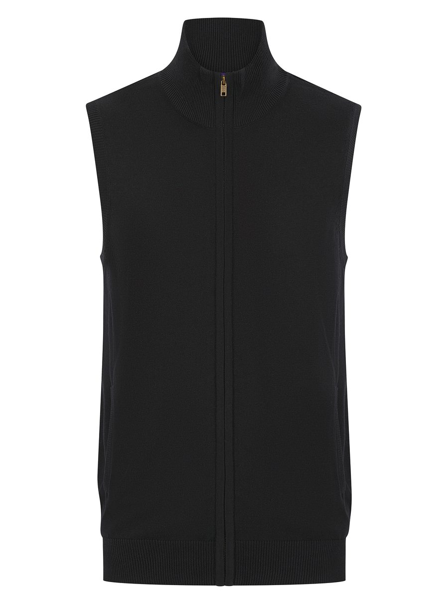 Henbury Pullover ohne Ärmel mit Reißverschluss für Herren H711 bedrucken