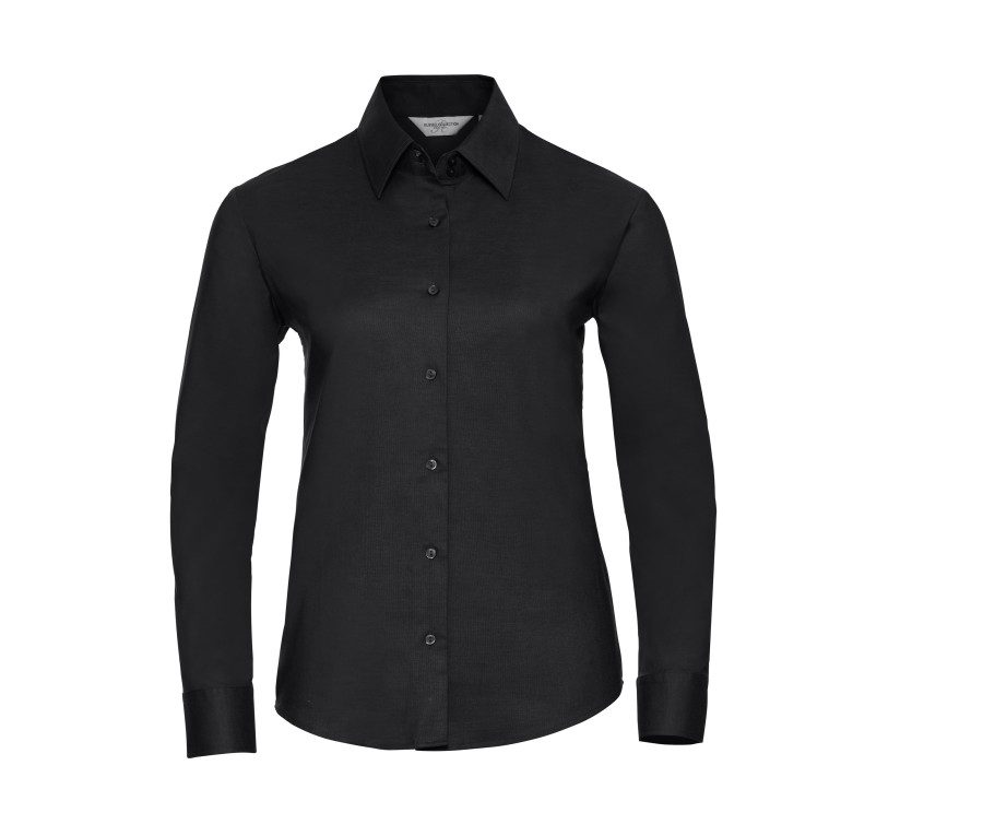 Russell Athletic Collection Ladies' Long Sleeve Tailored Oxford Shirt 0R932F0 bedrucken